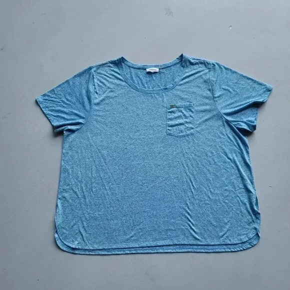 $55 Calvin Klein Performance Shirt Blue White Stretch Short Sleeve Plus Size 3X - Picture 10 of 11